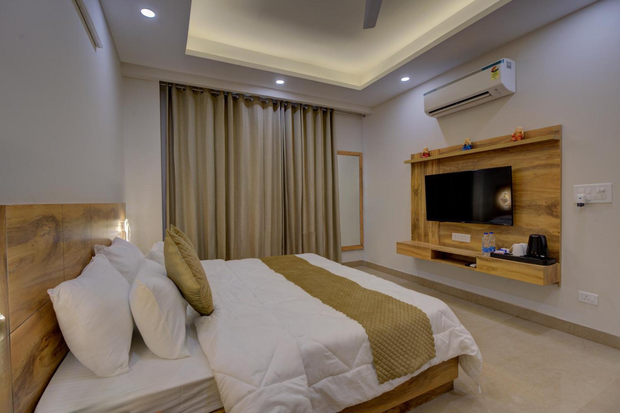 1 Bhk Serviced Apartments Near Millennium City Centre Gurugram With Private Washing Machine Gurgaon Esterno foto