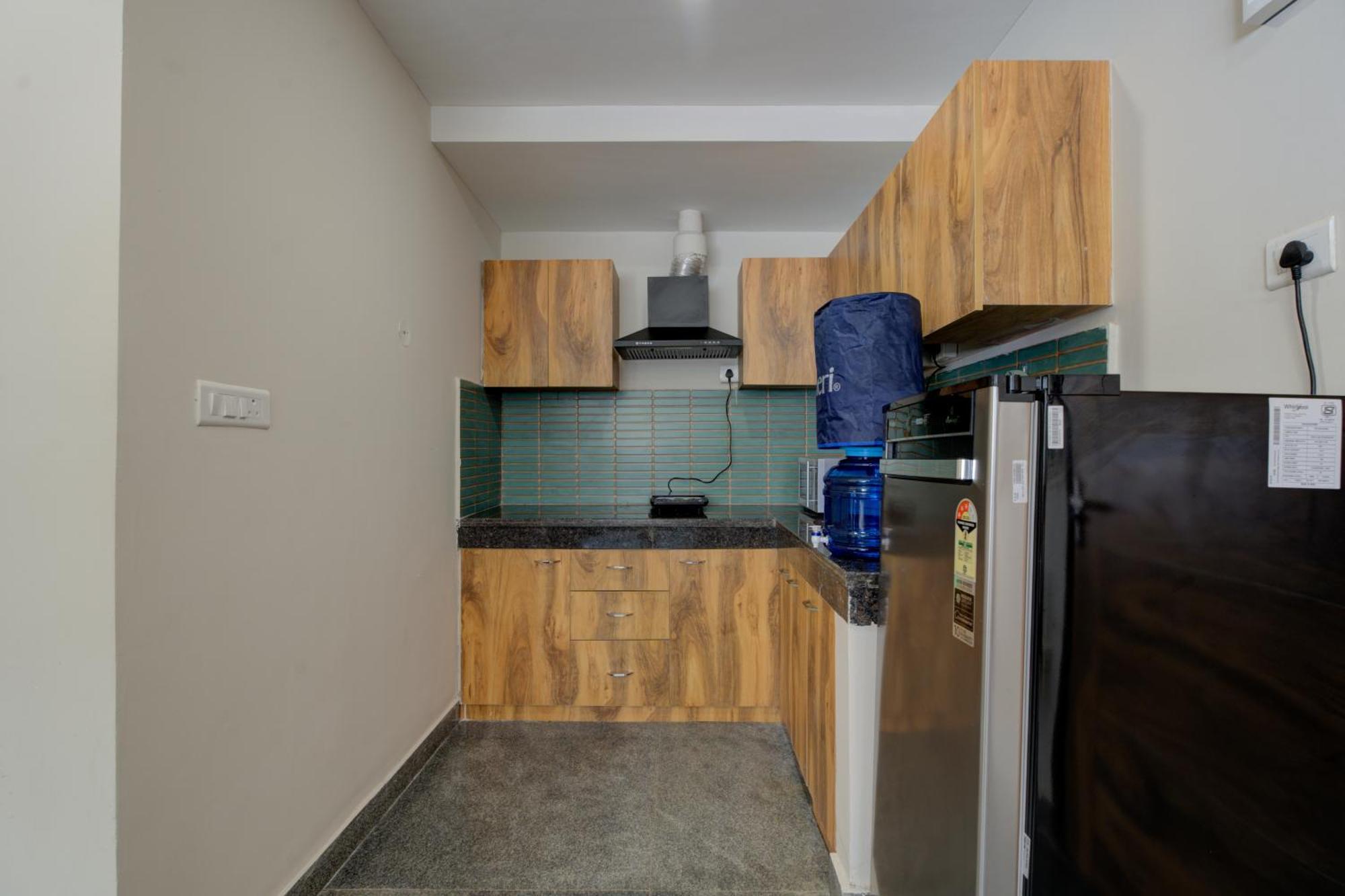 1 Bhk Serviced Apartments Near Millennium City Centre Gurugram With Private Washing Machine Gurgaon Esterno foto