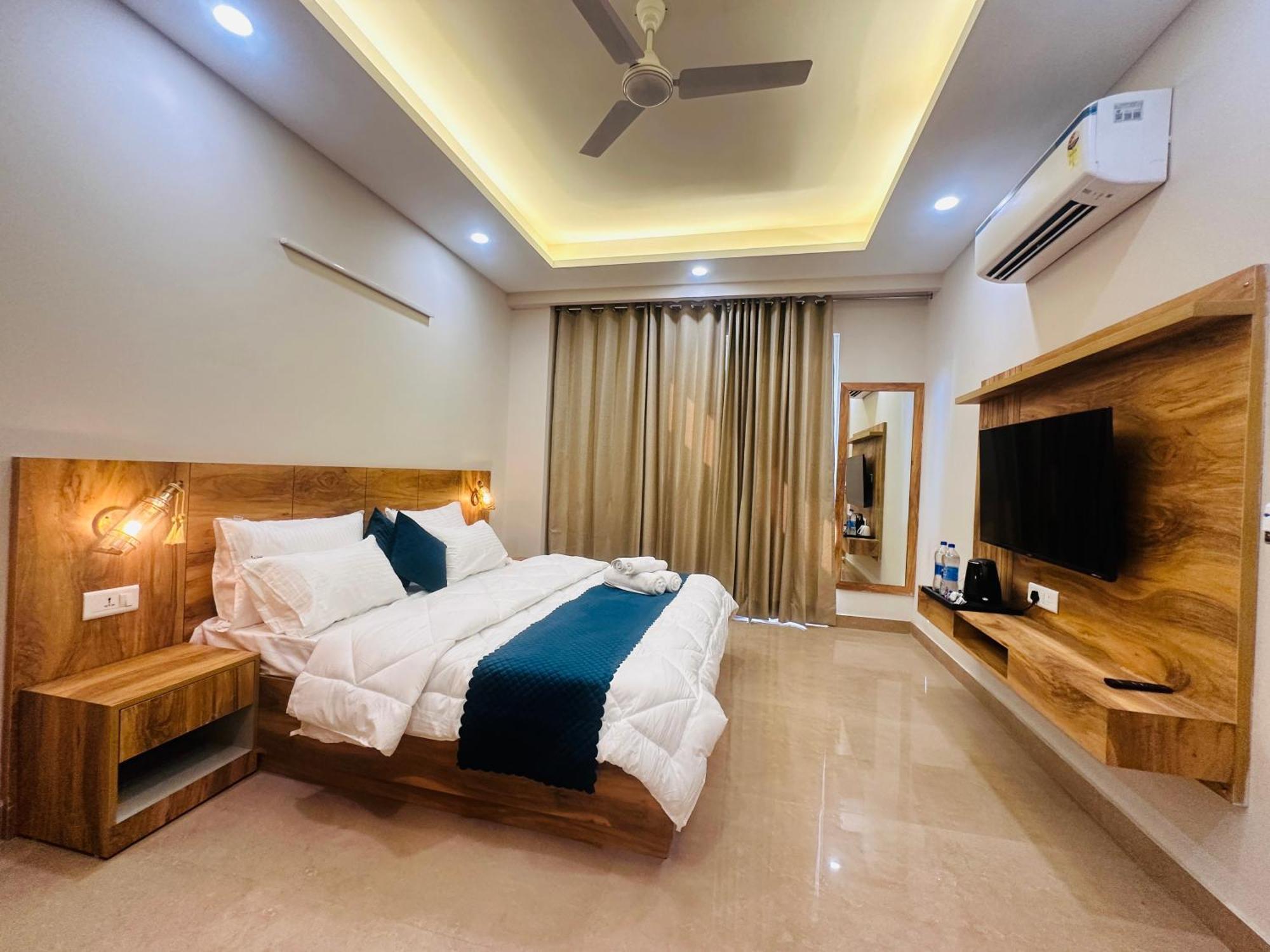 1 Bhk Serviced Apartments Near Millennium City Centre Gurugram With Private Washing Machine Gurgaon Esterno foto